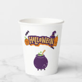 ハローウィンパーティ収集！ 紙コップ (裏面)