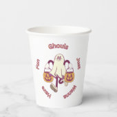 ハローウィンパーティ収集！ 紙コップ (裏面)