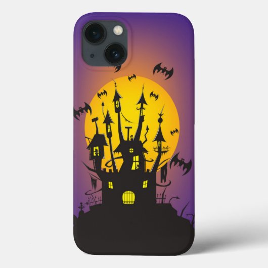 ハローウィンパーティ城 Case-Mate iPhoneケース (裏面)