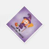 ハローウィンパーティ子供へウィッチ紙 スタンダードランチョンナプキン (角)