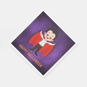 ハローウィンパーティ子供へバンパイア紙 スタンダードランチョンナプキン (角)