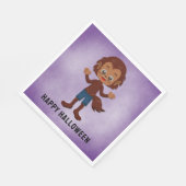 ハローウィンパーティ子供へ人狼紙 スタンダードランチョンナプキン (角)