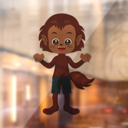 ハローウィンパーティ子供へ人狼 ウィンドウサイン (シート2)