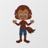 ハローウィンパーティ子供へ人狼 ウィンドウサイン (シート)