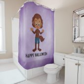 ハローウィンパーティ子供へ人狼 シャワーカーテン (インサイチュ)