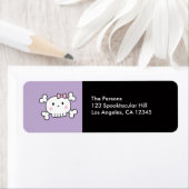 ハローウィンパーティ差出人住所ラベル ラベル (インサイチュ)