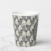 ハローウィンパーティ幽霊とヘッドストーンズカスタム 紙コップ (右)