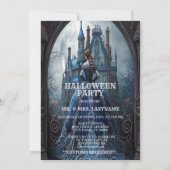 ハローウィンパーティ幽霊のよく出るハウスブルーナイトホラー 招待状 (裏面)