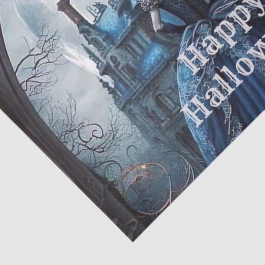 ハローウィンパーティ幽霊のよく出るハウスブルーナイトホラー 薄葉紙 (詳細)