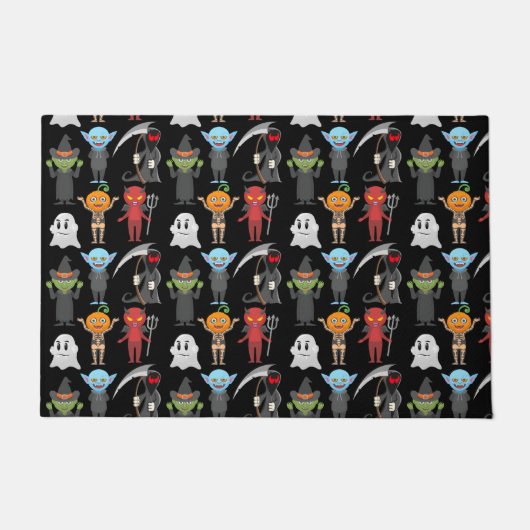 ハローウィンパーティ形式 ドアマット (正面)