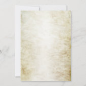 ハローウィンパーティ怖いブドッグクルー不気味 招待状 (裏面)