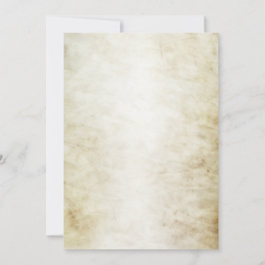 ハローウィンパーティ怖いブドッグクルー不気味 招待状 (裏面)