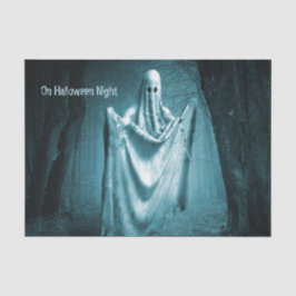 ハローウィンパーティ怖い幽霊ダークブルーナイトブラック 薄葉紙