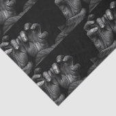 ハローウィンパーティ怖い邪悪なハンズブラック不気味 薄葉紙 (詳細)