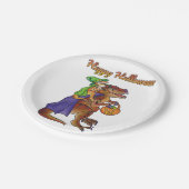 ハローウィンパーティ恐竜紙プレート ペーパープレート (アングル)