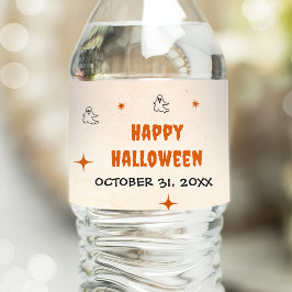 ハローウィンパーティ成人ヴィンテージゴシックスカル ペットボトルラベル