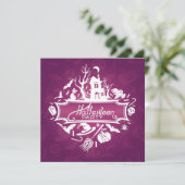 ハローウィンパーティ招待状カード 招待状 (スタンド正面)