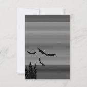 ハローウィンパーティ招待状カード 招待状 (裏面)