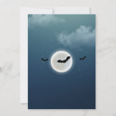 ハローウィンパーティ招待状カード 招待状 (裏面)