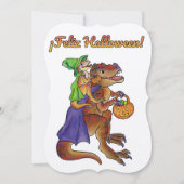 ハローウィンパーティ招待状テーマ スペインの (正面)