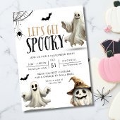 ハローウィンパーティ招待状不気味ナイトハロウィーン 招待状