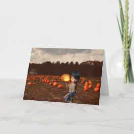 ハローウィンパーティ招待状。カード カード