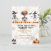 ハローウィンパーティ招待状 – スポオクタキュラパーティー 招待状 (スタンド正面)