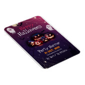 ハローウィンパーティ招待状、ホラーパーティーハロウィーン マグネット (右側)