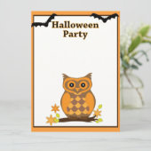 ハローウィンパーティ招待状 招待状 (スタンド正面)