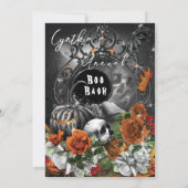 ハローウィンパーティ招待状 招待状 (裏面)