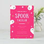 ハローウィンパーティ招待状 招待状 (スタンド正面)