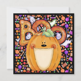 ハローウィンパーティ招待状 招待状