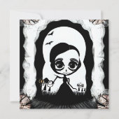 ハローウィンパーティ招待状 招待状 (裏面)