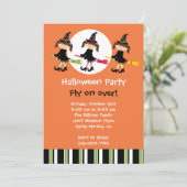 ハローウィンパーティ招待状 招待状 (スタンド正面)