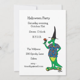 ハローウィンパーティ招待状 招待状