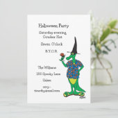 ハローウィンパーティ招待状 招待状 (スタンド正面)