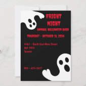 ハローウィンパーティ招待状 招待状 (正面)