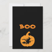 ハローウィンパーティ招待状 招待状 (裏面)