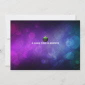 ハローウィンパーティ招待状 招待状 (裏面)