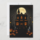 ハローウィンパーティ招待状 招待状 (裏面)