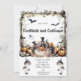 ハローウィンパーティ招待状 招待状