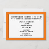 ハローウィンパーティ招待状 招待状 (裏面)