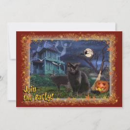 ハローウィンパーティ招待状 招待状