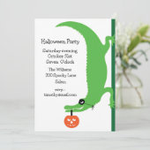 ハローウィンパーティ招待状 招待状 (スタンド正面)