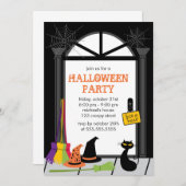 ハローウィンパーティ招待状 招待状 (正面/裏面)