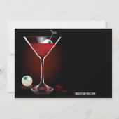 ハローウィンパーティ招待状 招待状 (裏面)