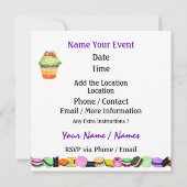 ハローウィンパーティ招待状 招待状 (裏面)