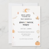 ハローウィンパーティ招待状 招待状 (正面)