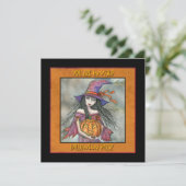 ハローウィンパーティ招待状 招待状 (スタンド正面)