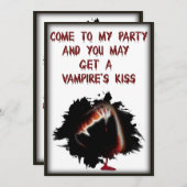 ハローウィンパーティ招待状 招待状 (正面/裏面)